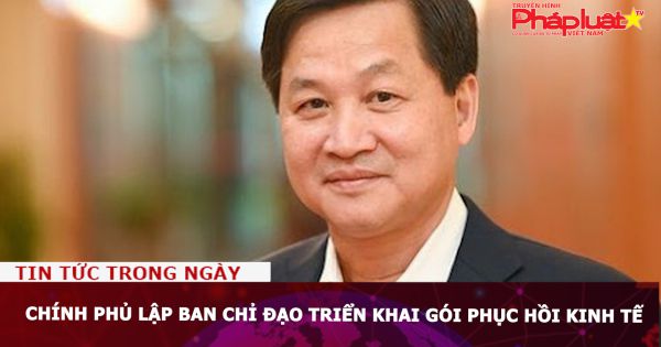 Chính phủ lập ban chỉ đạo triển khai gói phục hồi kinh tế