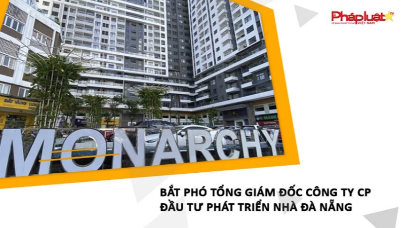 Bắt Phó Tổng Giám đốc Công ty CP Đầu tư phát triển Nhà Đà Nẵng