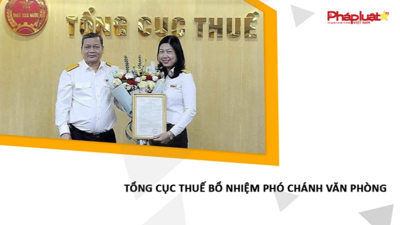 Tổng cục Thuế bổ nhiệm Phó Chánh Văn phòng