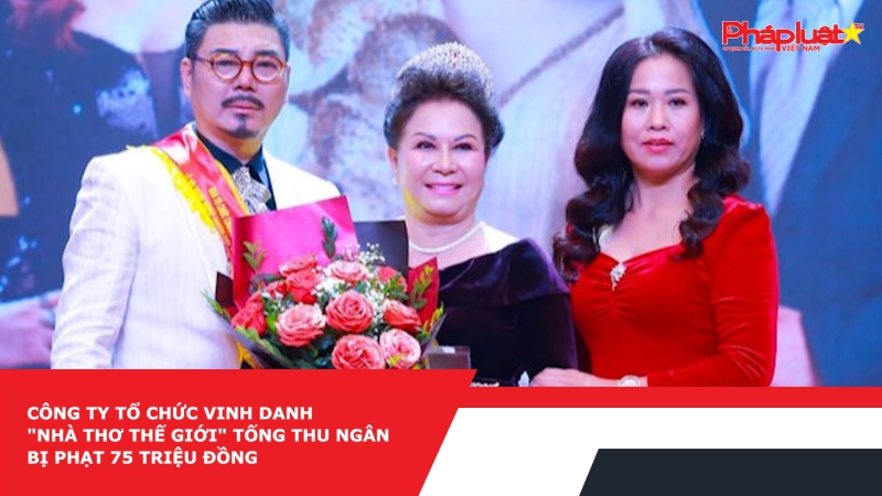 Công ty tổ chức vinh danh 