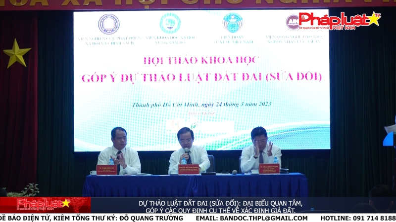 Dự thảo Luật Đất đai (sửa đổi): Đại biểu quan tâm,góp ý các quy định cụ thể về xác định giá đất