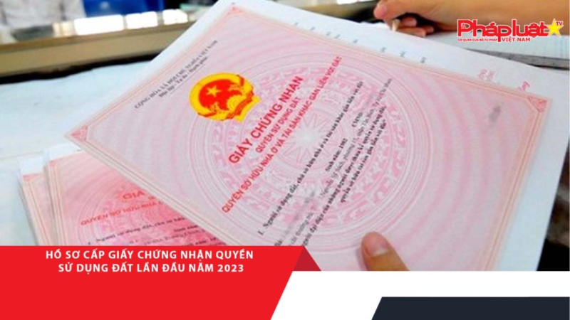 Hồ sơ cấp Giấy chứng nhận quyền sử dụng đất lần đầu năm 2023