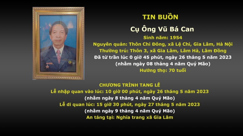 Tin buồn