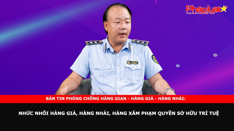 BẢN TIN PHÒNG CHỐNG HÀNG GIAN - HÀNG GIẢ - HÀNG NHÁI: Nhức nhối hàng giả, hàng nhái, hàng xâm phạm quyền sở hữu trí tuệ