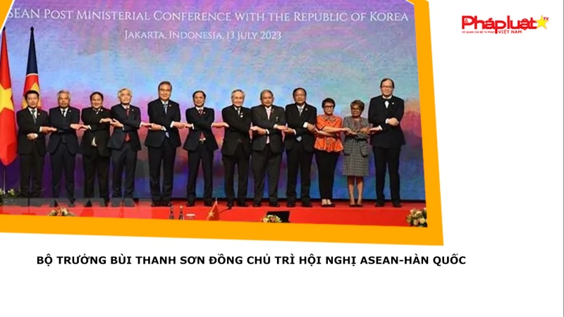 Bộ trưởng Bùi Thanh Sơn đồng chủ trì Hội nghị ASEAN-Hàn Quốc