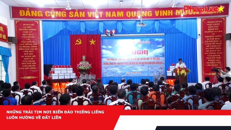 Những trái tim nơi biển đảo thiêng liêng luôn hướng về đất liền