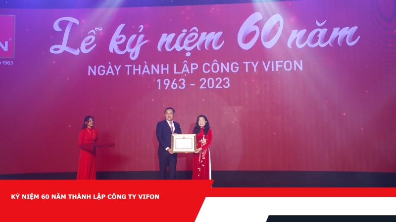 Kỷ niệm 60 năm thành lập công ty VIFON