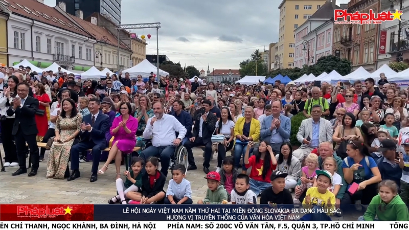 Lễ hội Ngày Việt Nam năm thứ hai tại miền đông Slovakia đa dạng màu sắc, hương vị truyền thống của văn hóa việt Nam