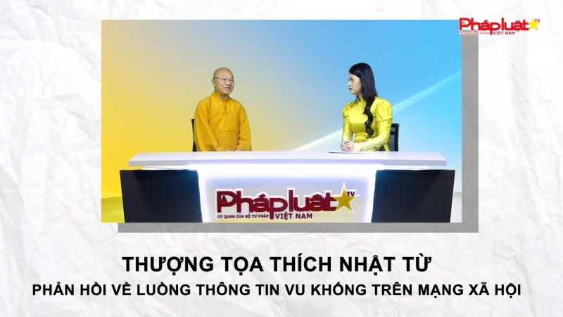 Thượng Tọa Thích Nhật Từ phản hồi về luồng thông tin vu khống trên mạng xã hội